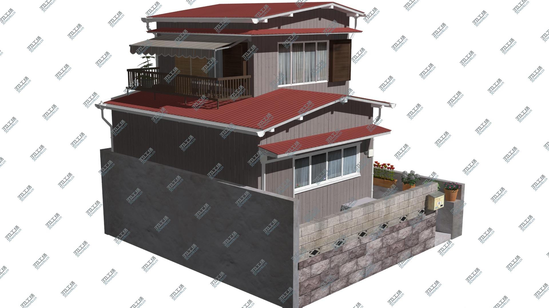 images/goods_img/20210313/3D model SendagayaHouse/3.jpg